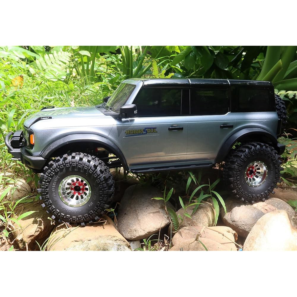 RC 1.9 진흙 지형 타이어 TRX-4 1/10 Gen8 Craw용 TF2 / 높이 D90 Axial Traxxas 90047 SCX10 CC01 기타 III 2개 Redcat - 상세 이미지 2