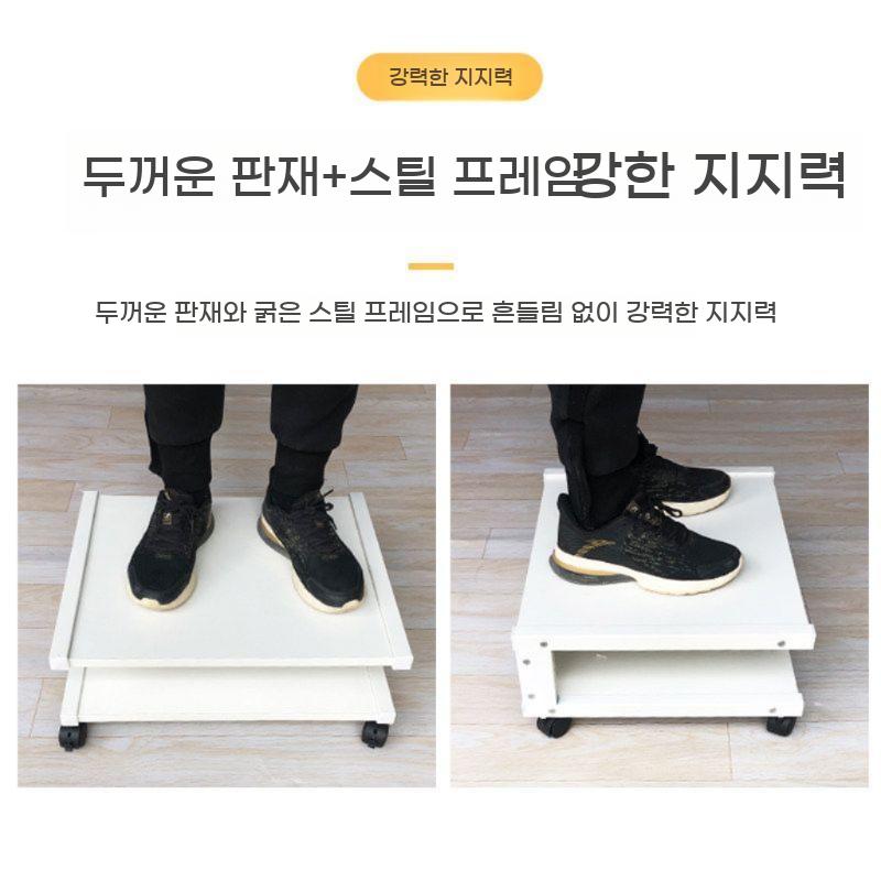 오디오 진열장 장식장 앰프 스피커 3단 수납 거실 - 상세 이미지 4