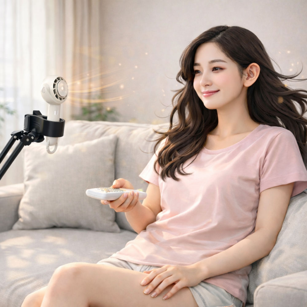 휴클린 핸즈프리 드라이거치대 태블릿 휴대폰 스탠드 거치대 촬영 높이조절 반려동물 이미지 8