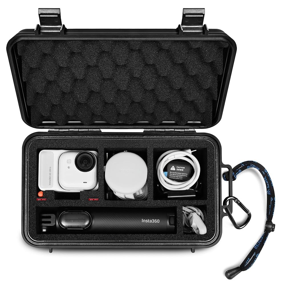 Lekufee Insta360 GO Ultra, 표준 방수 가방만 케이스 (케이스 여행용 해당) 번들, 기타 액세서리용 번들 크리에이터 하드 - 상품 이미지