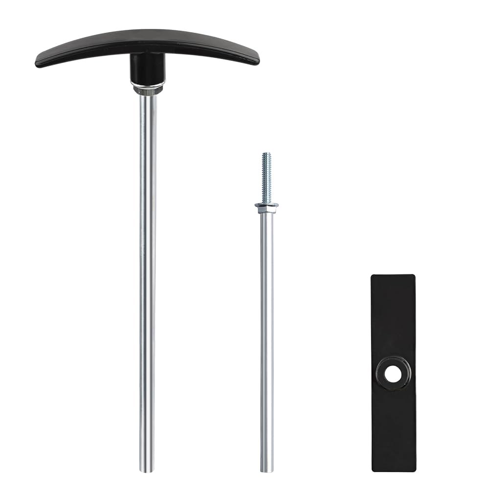 RV Waste ValveTube 연장 키트 15.2cm(6인치) 및 22.9cm(9인치), 블랙 워터 핸들 교체, rv 폐기물 탱크 핸들, 풀 교체품, Valterra, Camc - 상품 이미지