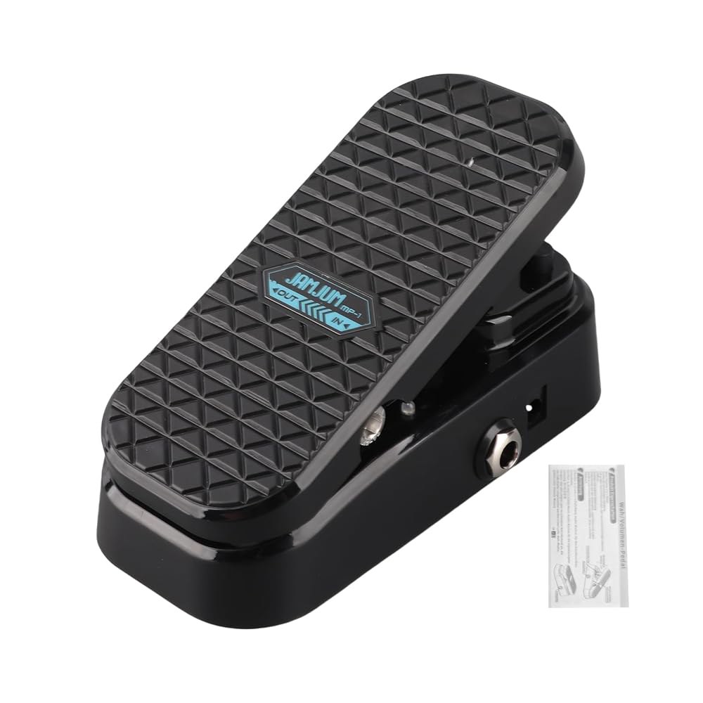 Btuty Guitar Wah 볼륨 페달, 차폐 이펙트 회로가 있는 인덕터 RM 2가지 일렉트릭 및 액티브 기타용 기능 Volume Expression Pedal - 상품 이미지