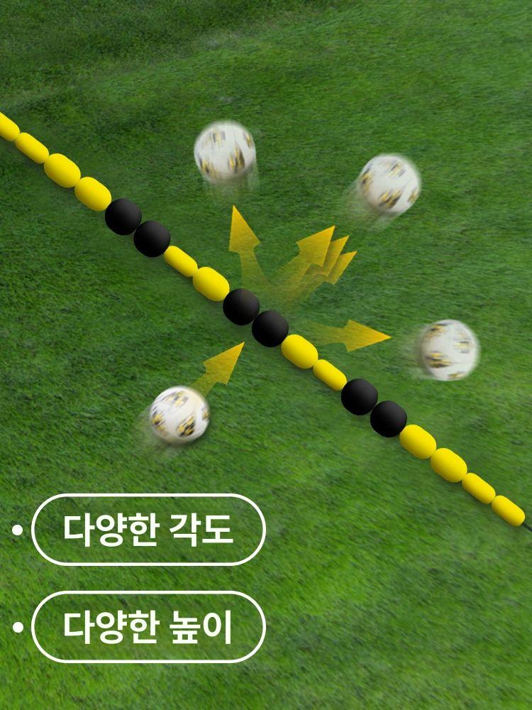 골키퍼 네트 바운스 반사신경 훈련 슛팅 연습 연습용 골키퍼 트레이닝 물주머니2개포함 B - 상세 이미지 3