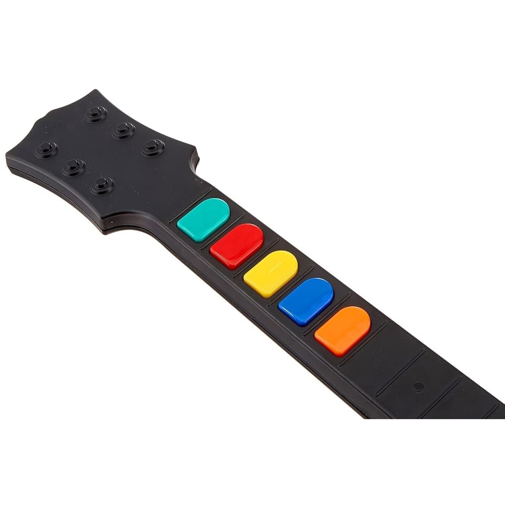 Guitar for Hero Wii and Games, Band 2 Black, U with Rock Strap Color - 상세 이미지 3