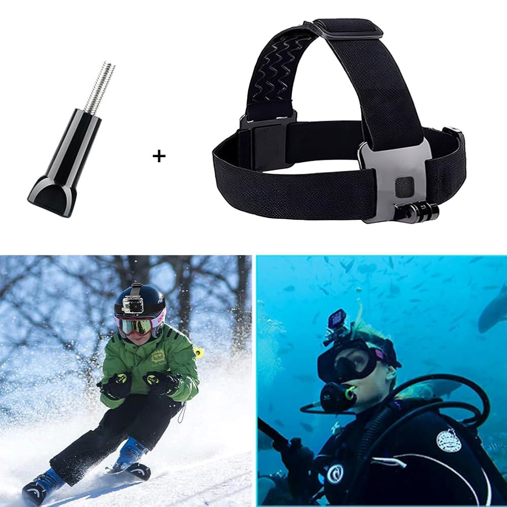액션 카메라 액세서리 키트 세트 GoPro Hero 13 12 11 10 9 8 Max 7 6 5 4 블랙 2018 세션 퓨전 실버 화이트 Insta360 DJI SJCAM APE - 상세 이미지 3