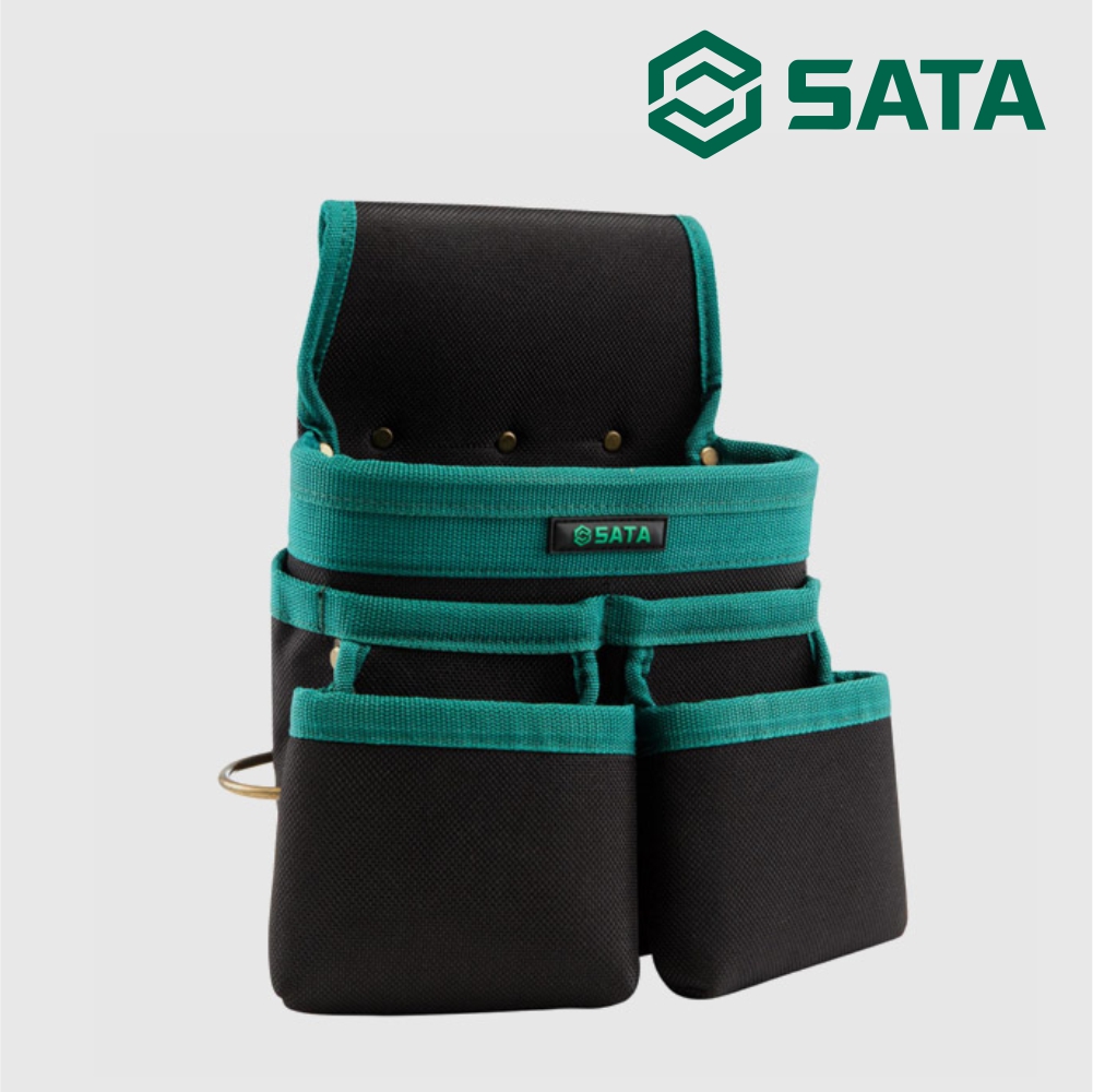 사타 SATA 휴대용 공구 파우치 8구 공구집 95213 다용도 보관함 - 상품 이미지