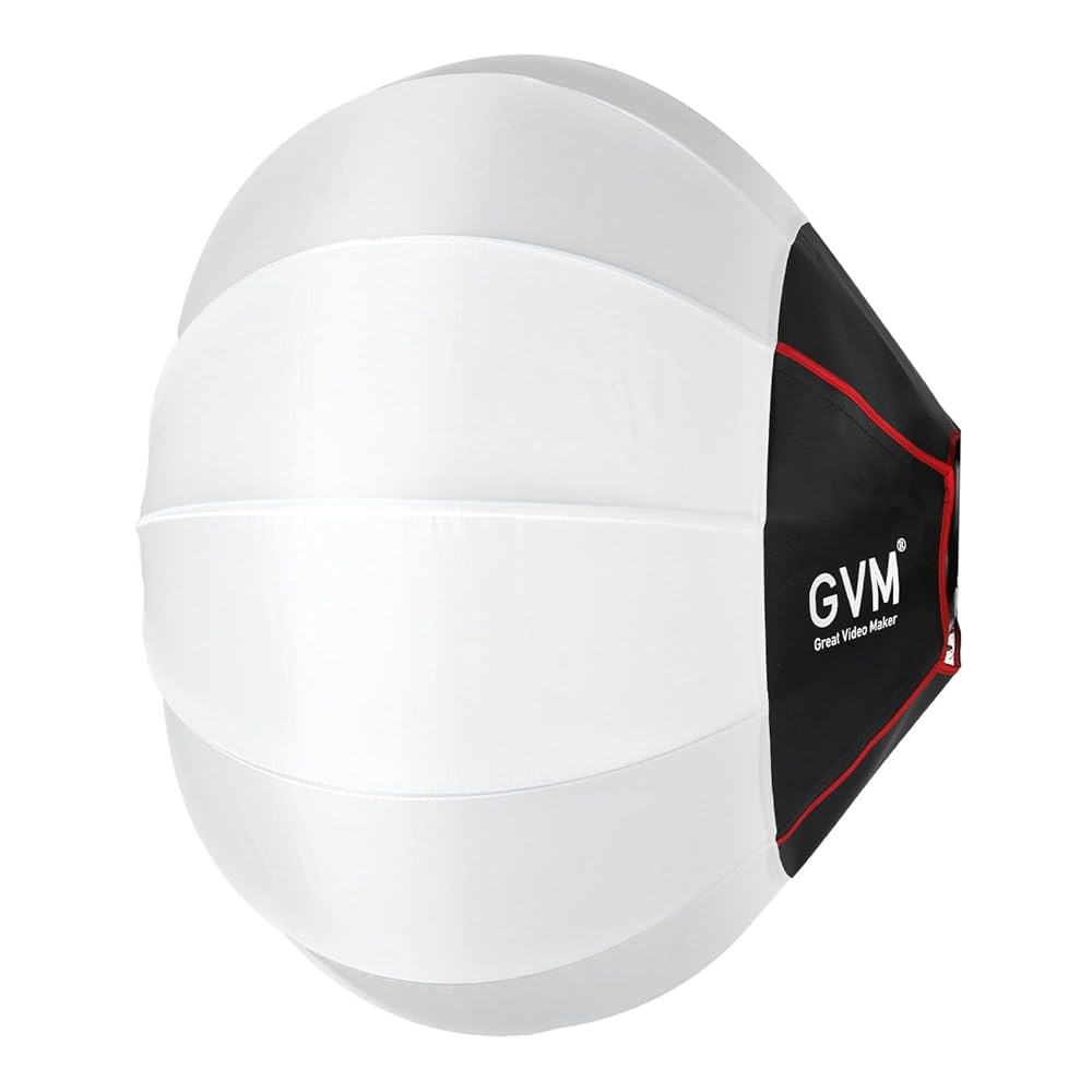 GVM Lantern 소프트박스 소프트 라이트 빠른 조명, 모디파이어, PR150R 66cm(26인치), 접이식 ST200R ST100R SD200S SD300D 설치 P80S - 상세 이미지 2
