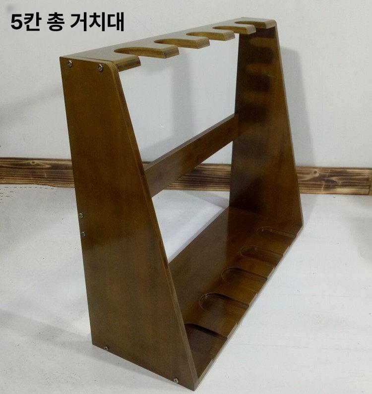 총기 거치대 서바이벌 비비탄총 보관대 사격장 다용도 총기함 랙 진열대 행거 헤드 - 상세 이미지 2
