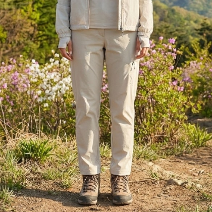 네파 여성 봄 간절기 아웃도어 발수 스판 슬랙스 컴포트 등산 바지 - 상품 이미지