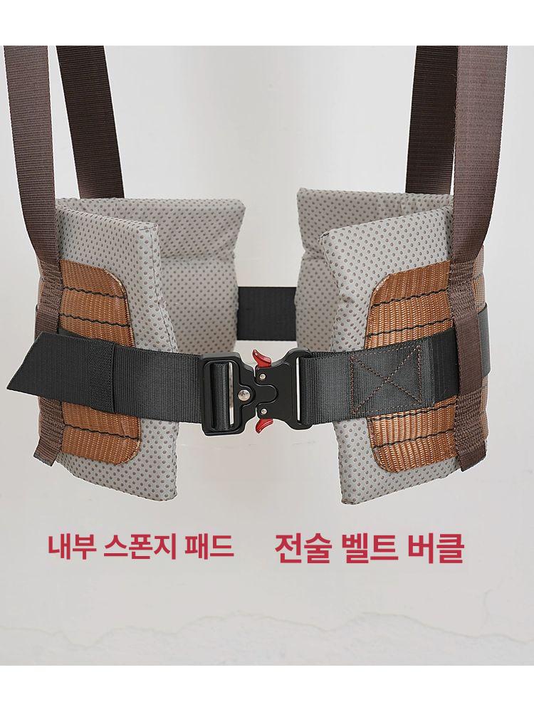 허리교정 견인 가정용 요추 근육 벨트 - 상세 이미지 4