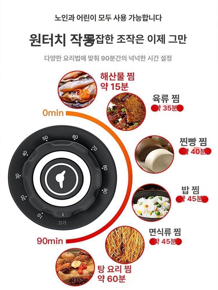 상업용 대형찜기 다기능 스팀기 사각 스텐찜솥 스텐찜기 찜판 급식실 - 상세 이미지 4