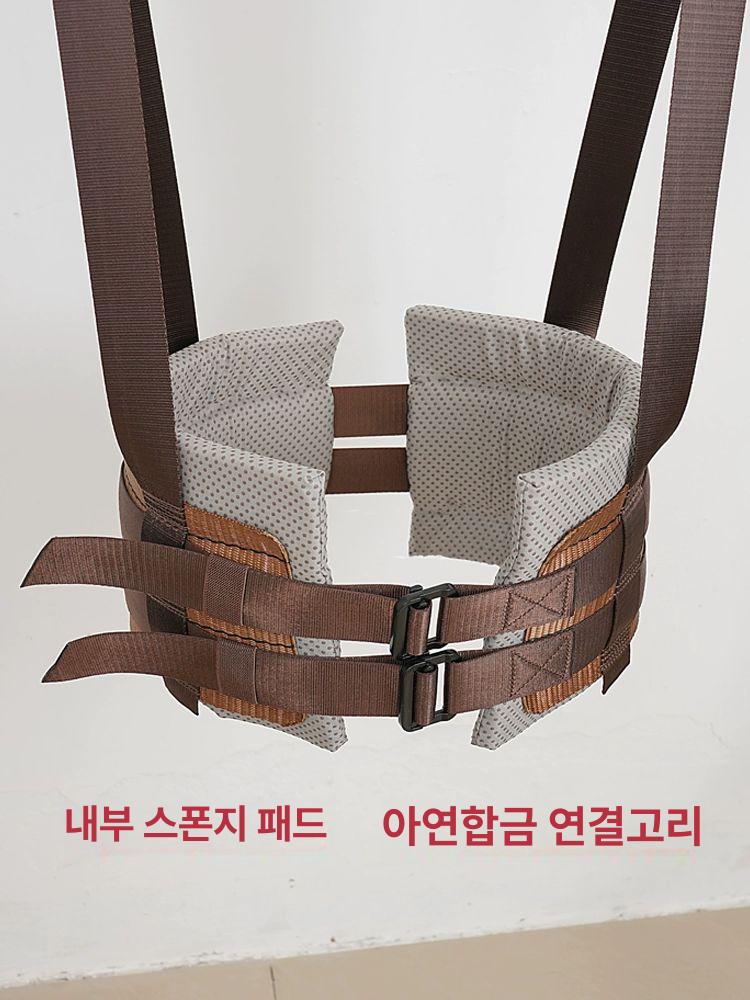허리교정 견인 가정용 요추 근육 벨트 - 상세 이미지 3