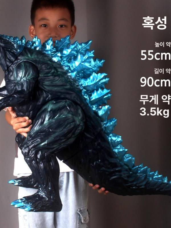 괴물 고질라 피규어 공룡 애형 인형 선물 모델 킹콩 - 상세 이미지 2