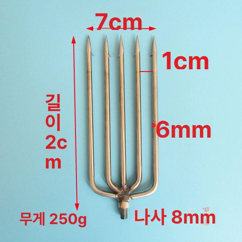 낚시 작살 미꾸라지 장어 그물 도구 삼지창 막대 접이식 작살촉 나일론 랜딩 붕어살림망 - 상세 이미지 5