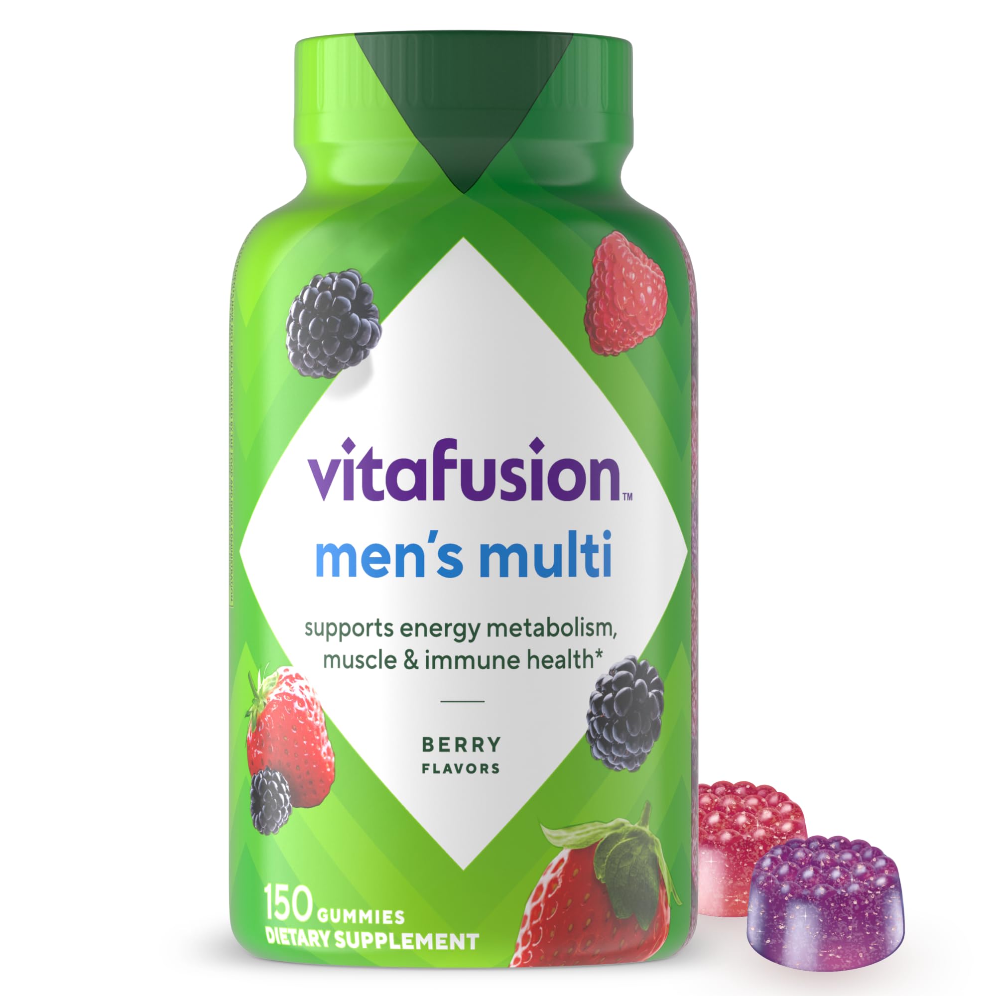 Vitafusion 남성용 구미비타민 A C D E B6 B12 베리향 120정 - 상세 이미지 3