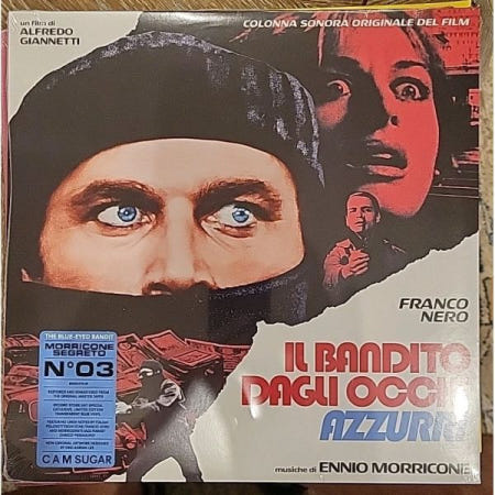 UnKnown [해외](수입 LP) Ennio Morricone IL Bandito Dagli Occhi Azzurri Jazz Soundtrack RSD LE Blue Wax