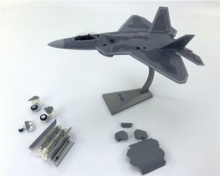 85082 미군 F-22 랩터 전투기 합금 F22 1/72 모델 - 상세 이미지 2