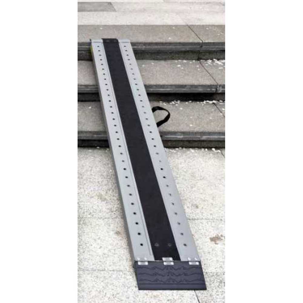 휠체어 경사로 오토바이 짐 계단 용 이동 운반 상하차 도구 100cm - 상품 이미지