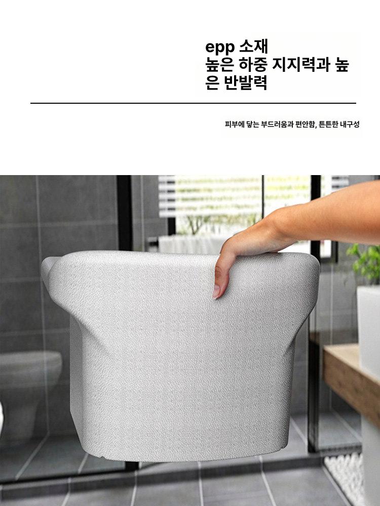 푸세식변기 캠핑장 플라스틱 변기통 간이 야외 임시 화장실 - 상세 이미지 4