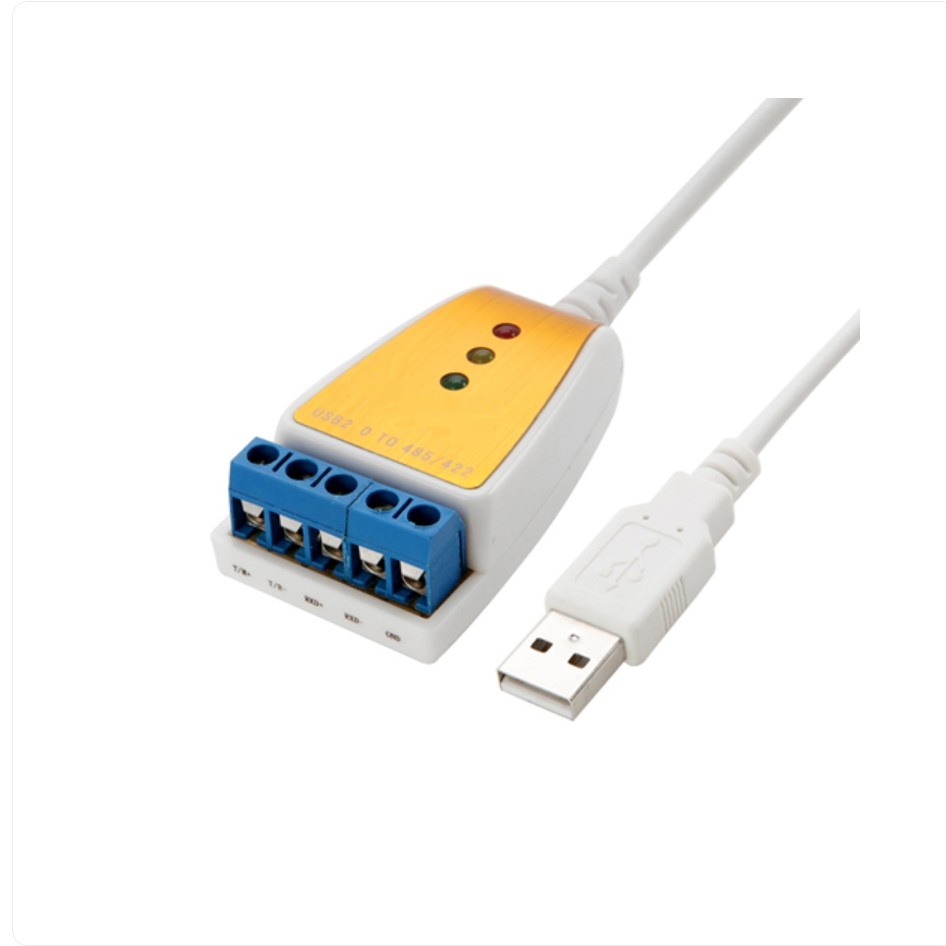 USB to RS422 RS485 케이블 1포트 변환 젠더 시리얼 컨버터 통신 PLC 장비 - 상품 이미지