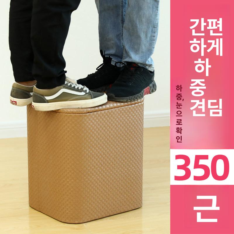 화장대수납의자 엔틱 미용 업소용 다기능 높은 매장 북유럽 패브릭 수납의자 대형 의자 침실 - 상세 이미지 3