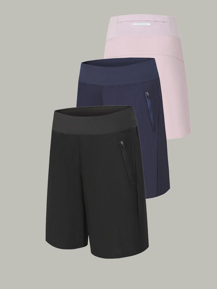 러닝 반바지 5부 휴대폰 보관 주머니 빅사이즈 쿨링 헬스 필라테스 - 상세 이미지 5