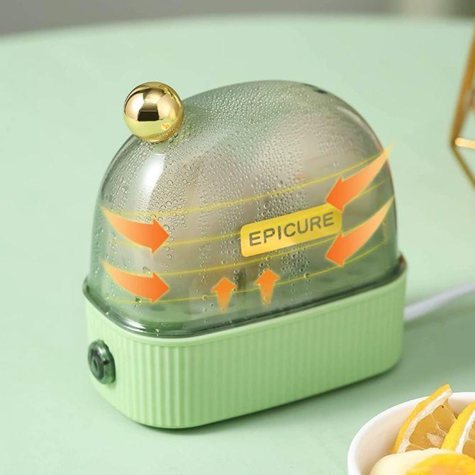 미니계란찜기 2구 소형 휴대용 사무실 삶은 달걀 메이커