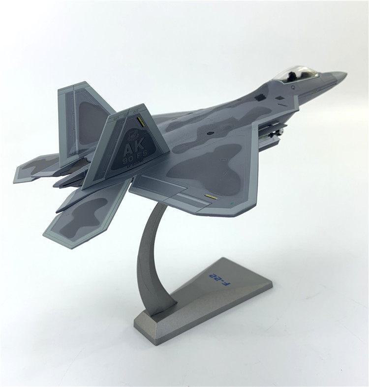 85082 미군 F-22 랩터 전투기 합금 F22 1/72 모델 - 상품 이미지