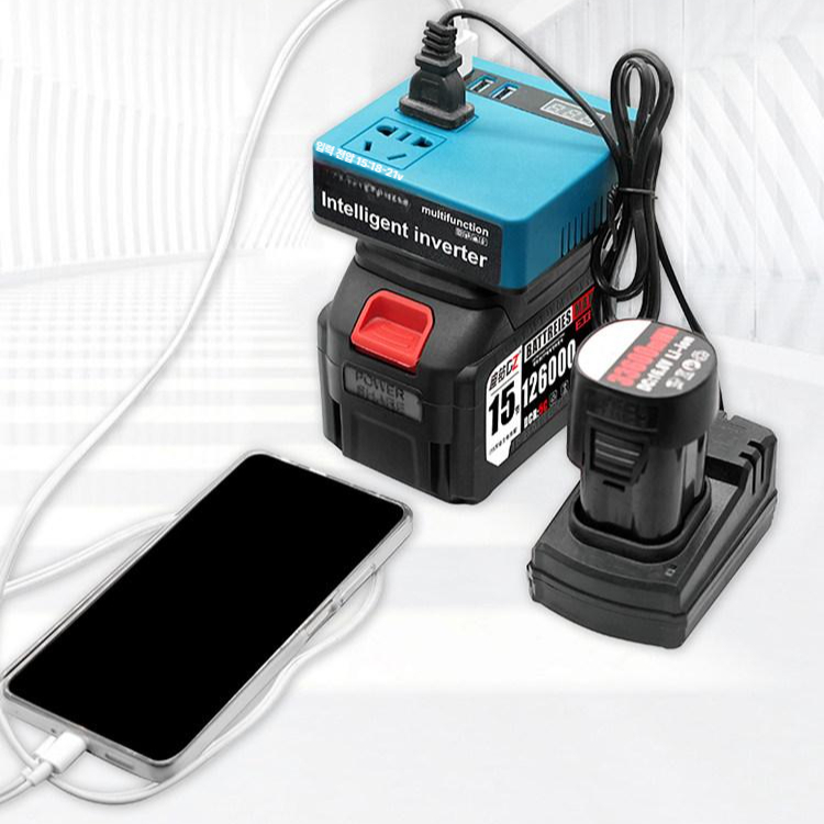 220V 최대 인버터 300W 디월트 마끼다 밀워키 배터리용 - 상품 이미지