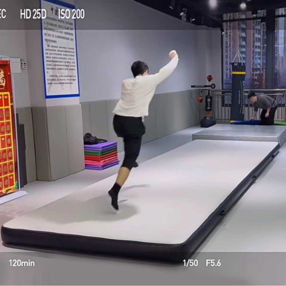 태권도장 매트 주짓수 무술 팽창식 용 에어 체조 쿠션 패드 2x1 이미지 6