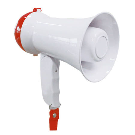 알리바니스토어 음폭기 싸이렌 미니 휴대용 메가폰 행사 현장 공사장 접이식