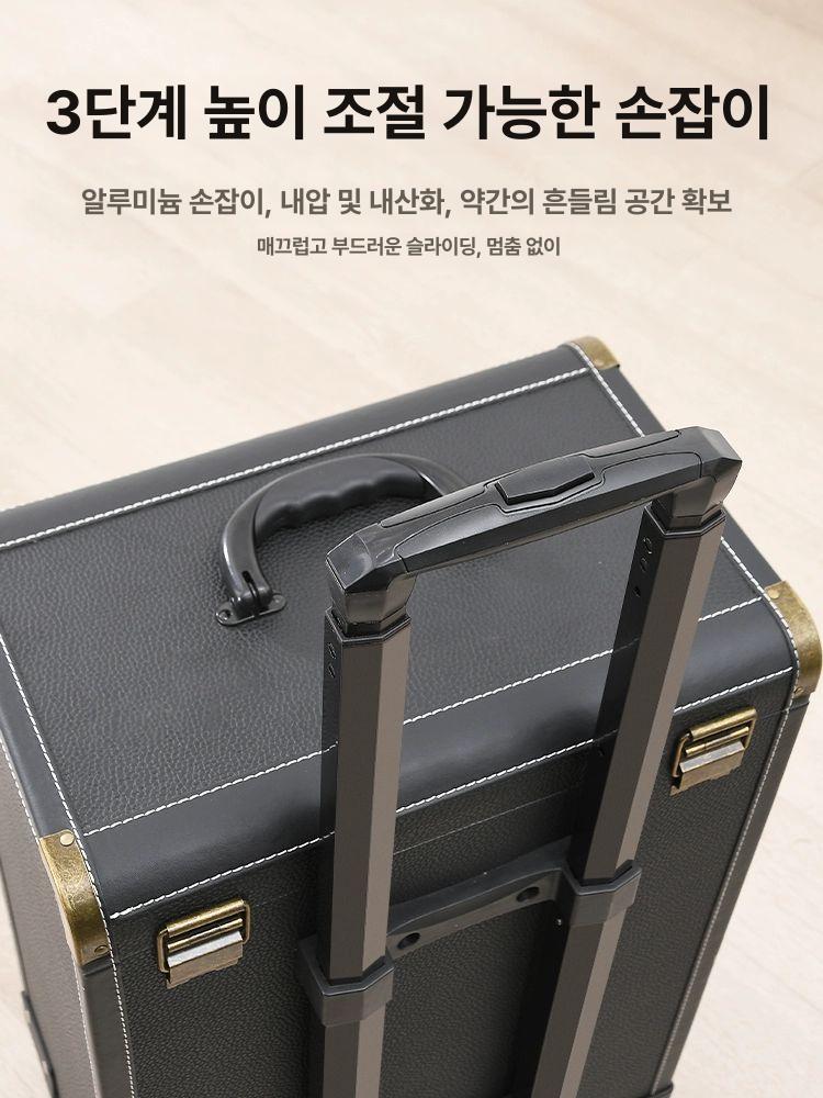 출장용 메이크업박스 전문가용 메이크업 아티스트 가방 대형 하드 케이스 박스 - 상세 이미지 3