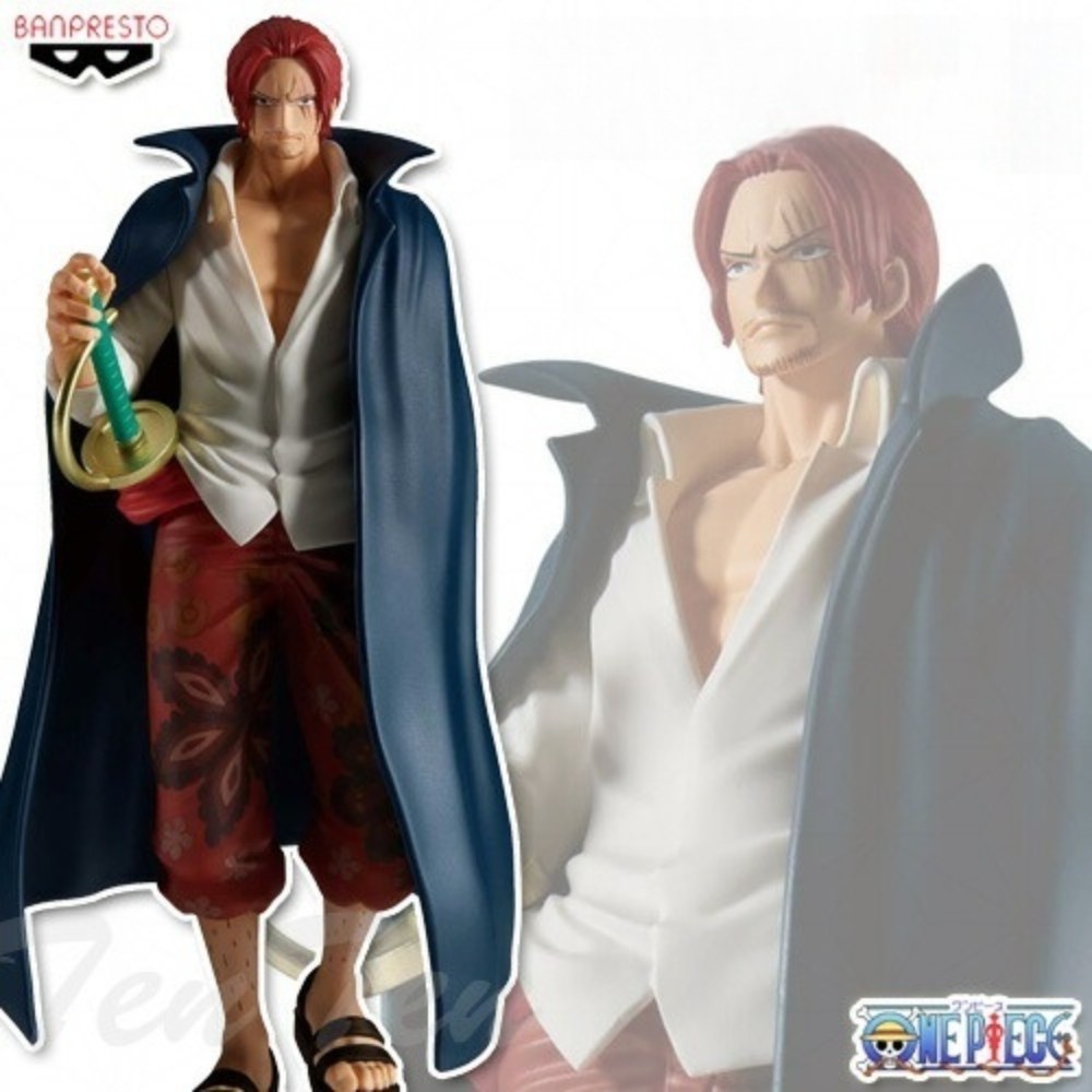 반프레스토 원피스 SHANKS 빨간머리 신세계 샹크스 피규어 단일 상품 - 상품 이미지