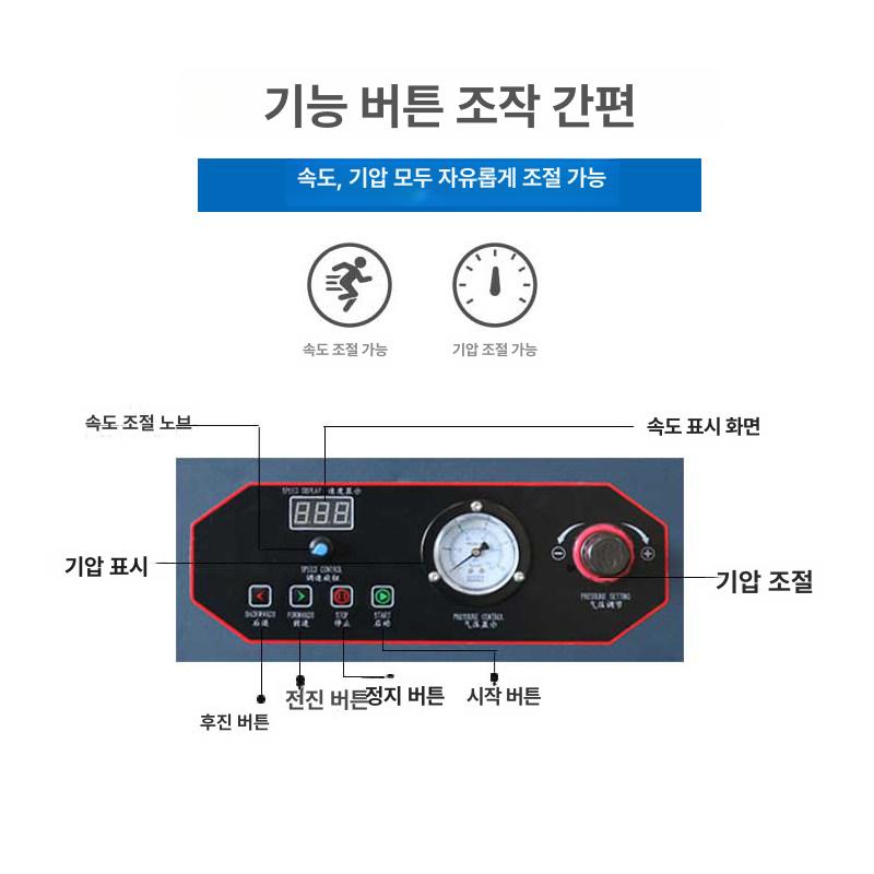 에어캡 주입기 에어스틱 충전 쿠션랩 포장 택배 완충제 Q15 1대 - 상세 이미지 3