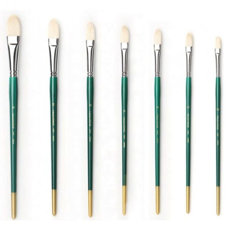 알리바니스토어 아트브러쉬 유화붓 아크릴붓 808F 8호