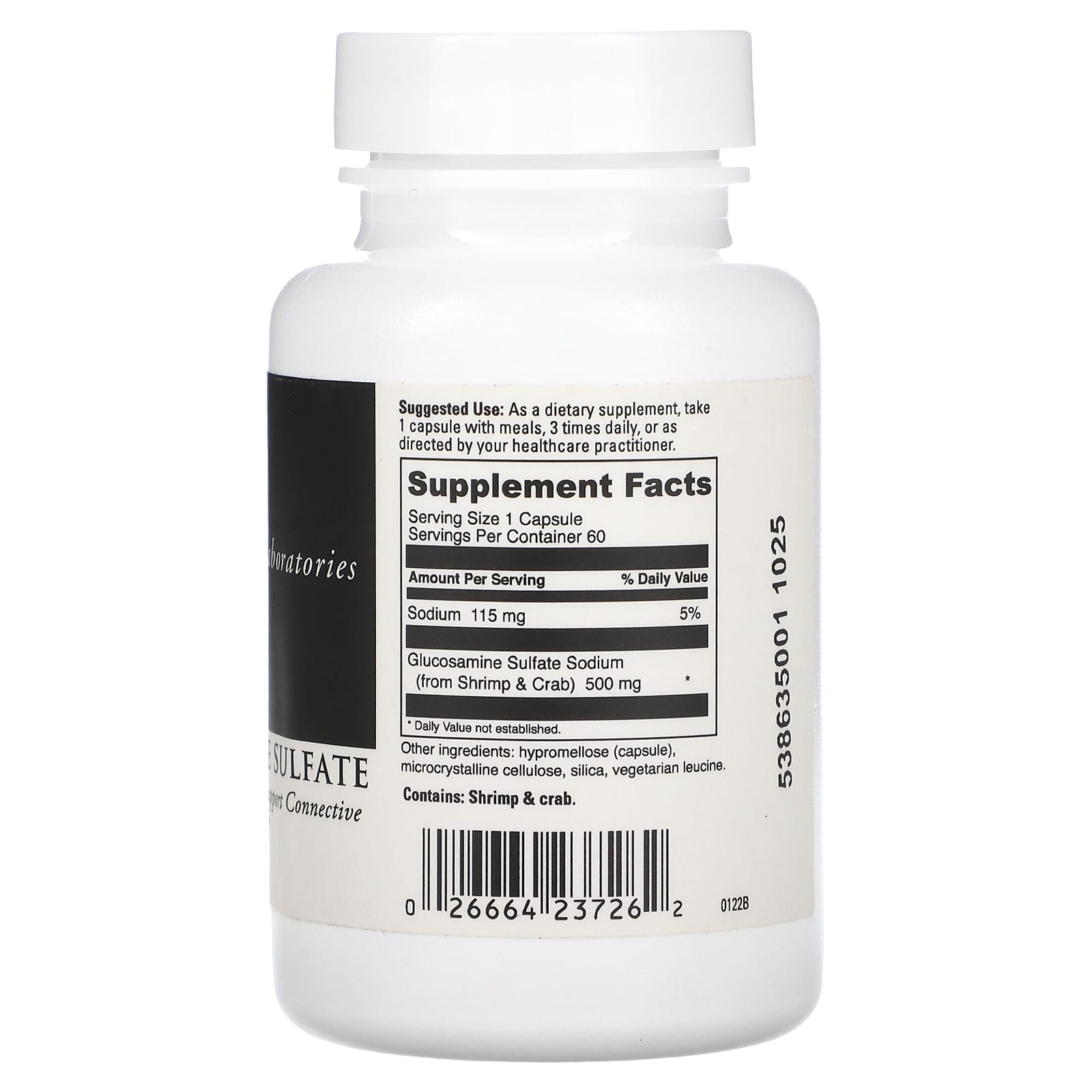 다빈치랩 글루코사민 설페이트 500mg 60캡슐, 2개 - 상세 이미지 2