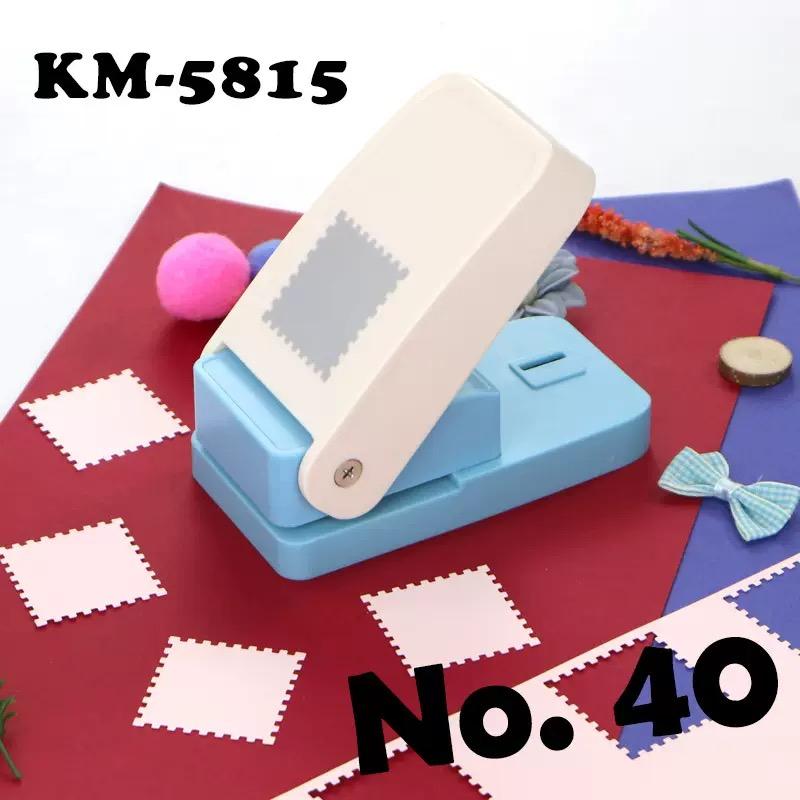 다꾸 펀칭기 스크랩북 펀치 다꾸용 대형 컷팅 타공기 대형 직사각형 38.1 x 31.7mm - 상세 이미지 3