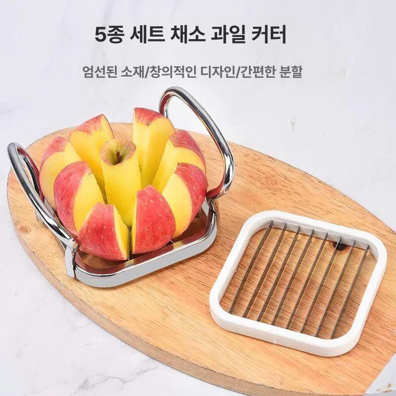 깍둑썰기 도구 당근 야채 다기능 만능 양파 칼 감자 - 상세 이미지 2