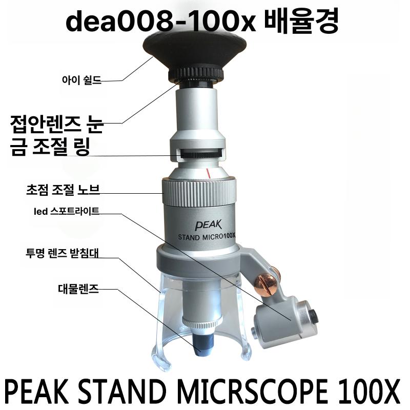 루페 휴대용 돋보기 보석 감정 확대경 100배 배율 이실리드프로 돋보기목걸이 휴대용돋보기 - 상세 이미지 4