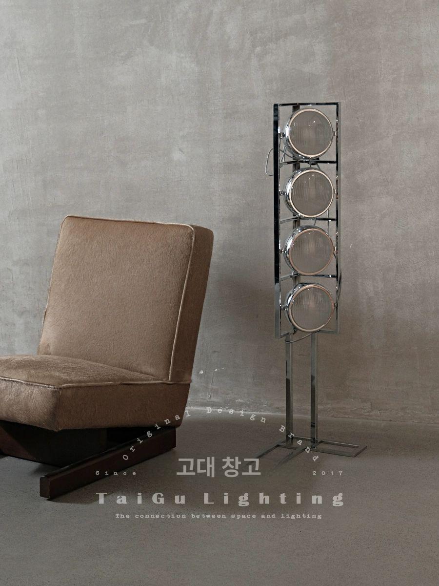 메탈 플로어 침실 무드등 거실 전구 카페 조절식 리모컨 스페이스실버 12w 리모컨 스마트 디밍 - 상세 이미지 4
