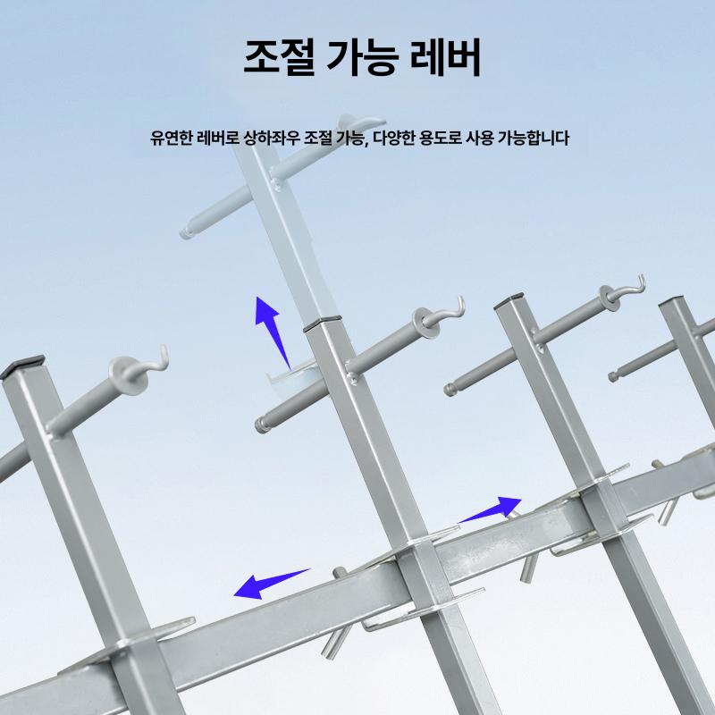 범퍼 거치대 스프레이 작업용 자동차 도색용 카센터용 한정기간할인 4개 행거 6개 스탠드 - 상세 이미지 5