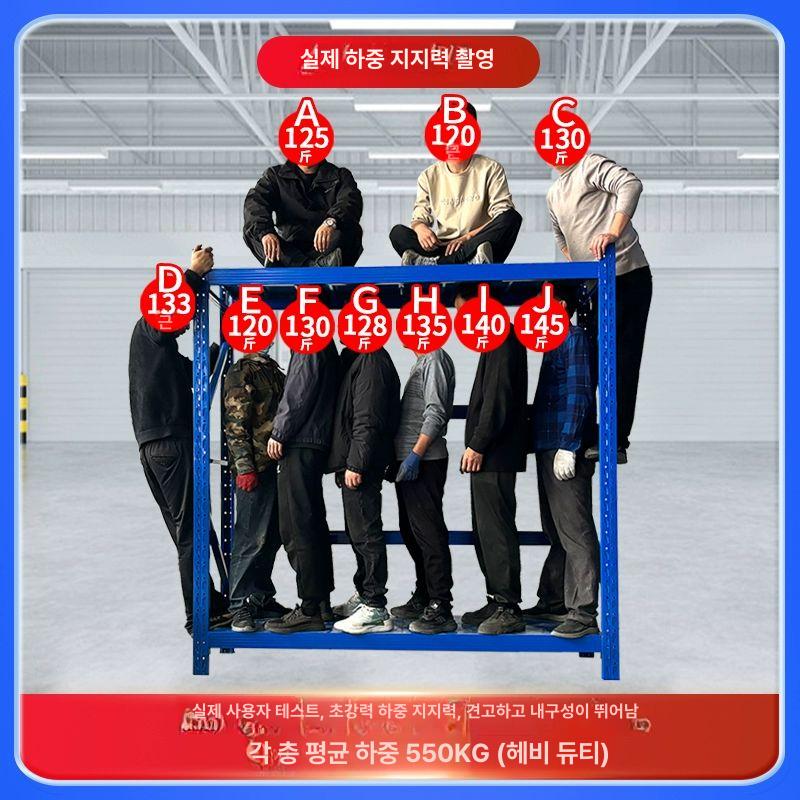 철제선반 창고 베란다 조립식 수납장 스피드랙 진열대 - 상세 이미지 3