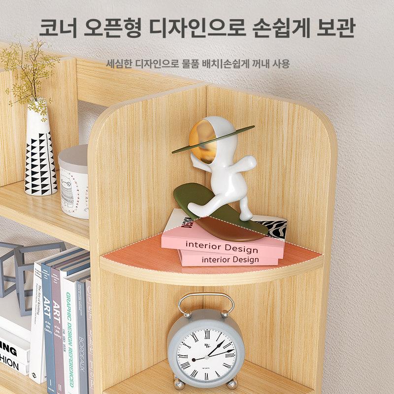 책상위책장 3단 책꽂이 책상위 정리 컴퓨터 - 상세 이미지 4