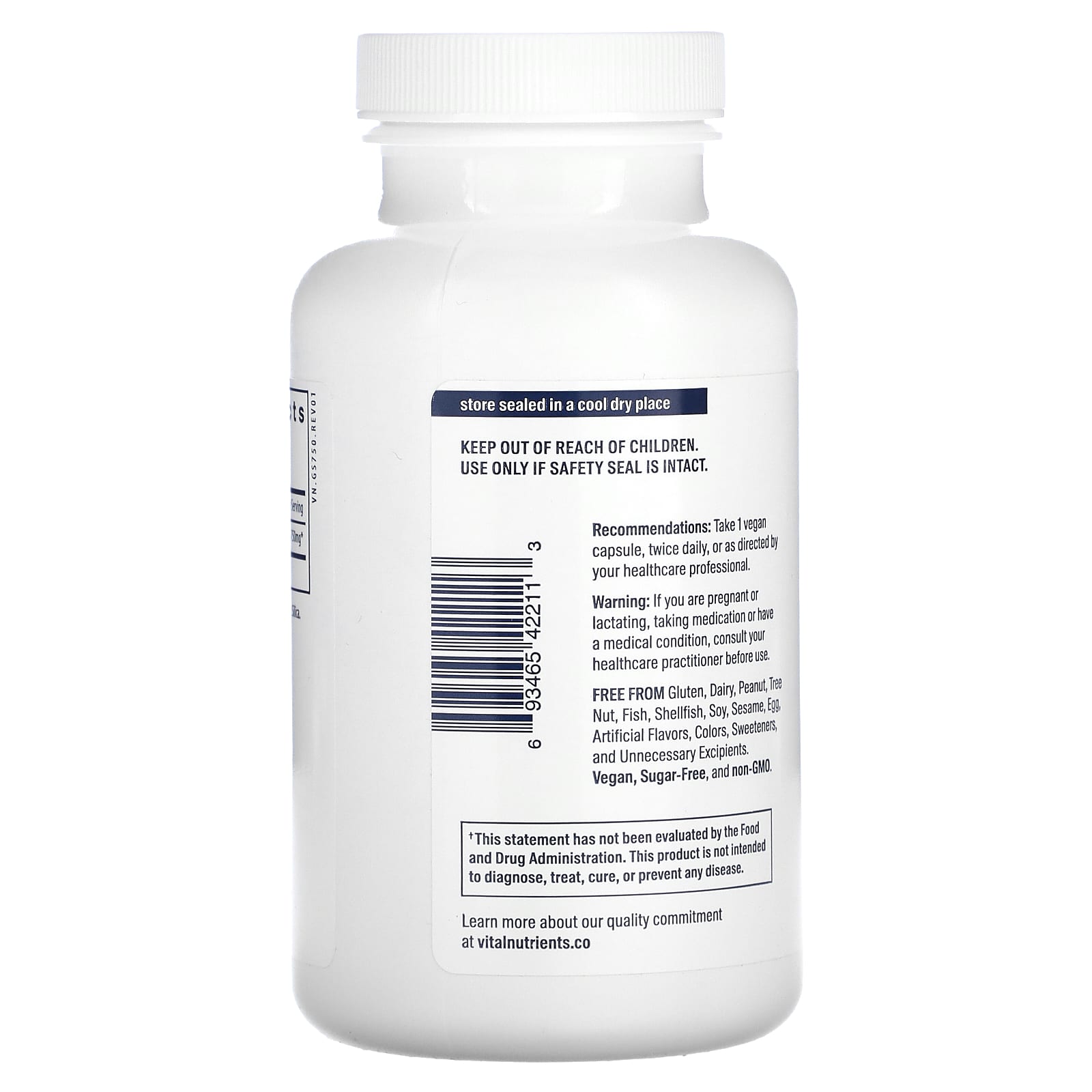 바이탈뉴트리언트 글루코사민 750mg 120캡슐, 2개 - 상세 이미지 3