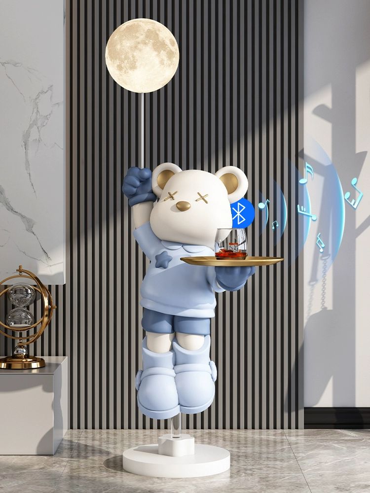 곰돌이 사이드 테이블 협탁 소파 선반 사이드테이블