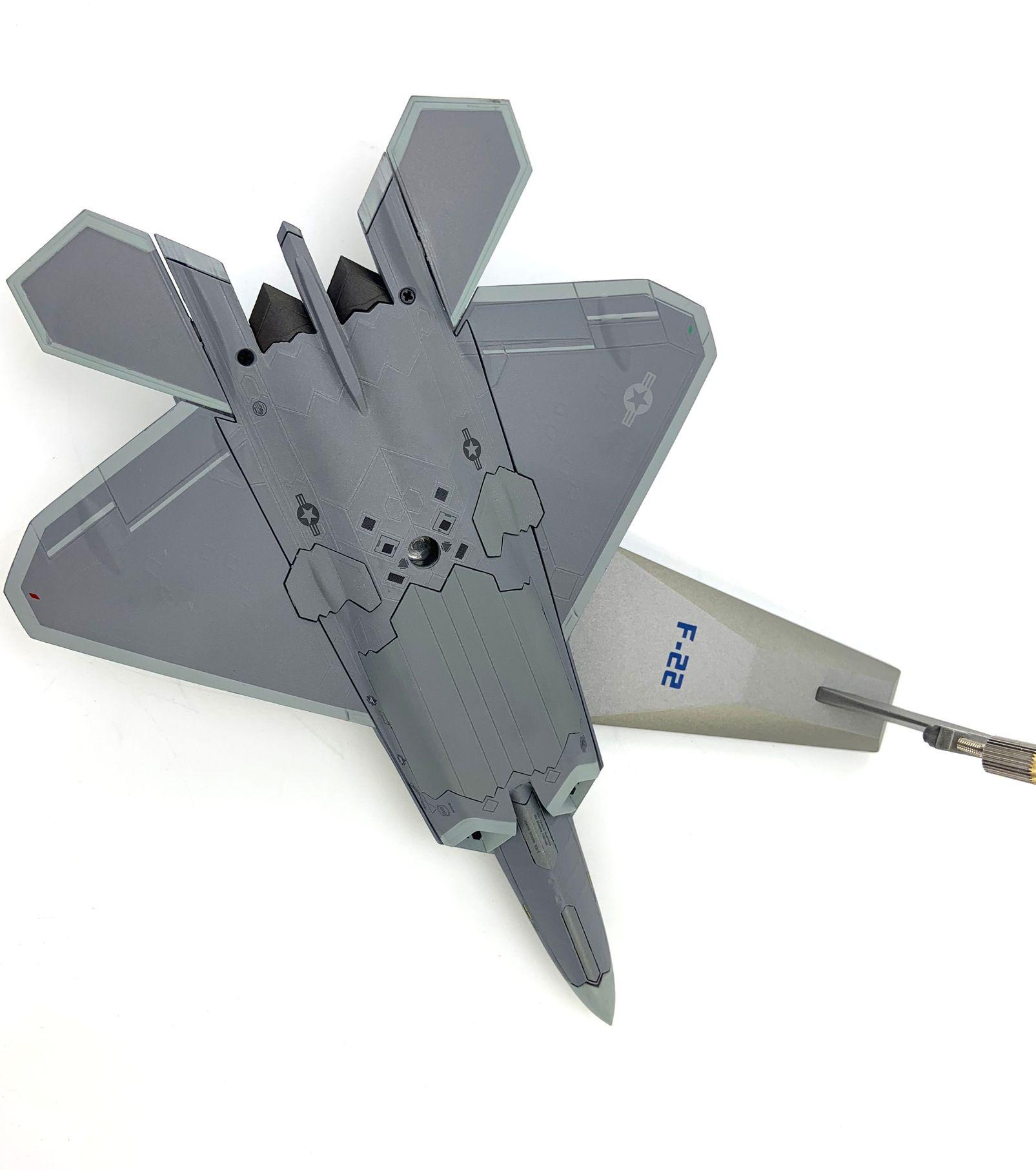 85082 미군 F-22 랩터 전투기 합금 F22 1/72 모델 - 상세 이미지 5