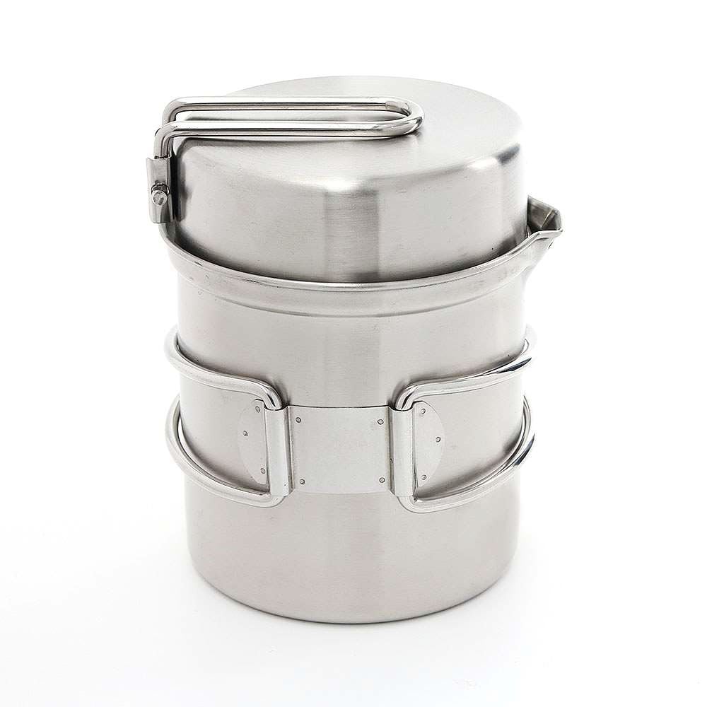 2인용 코펠 반합 접시 스텐 등산