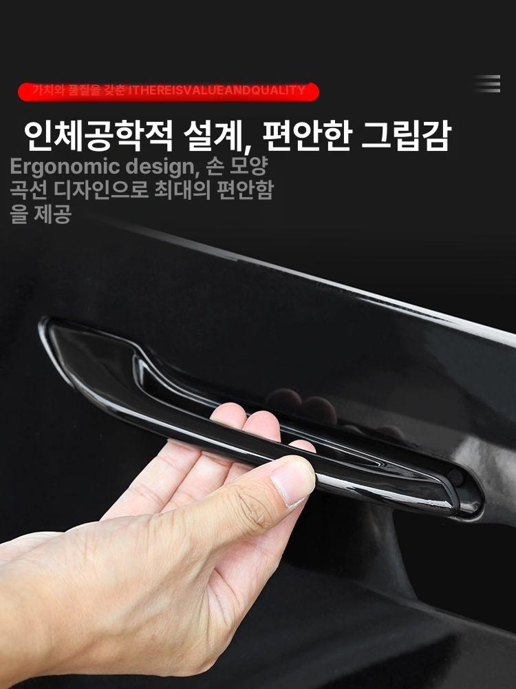 테슬라 도어핸들 커버 모델Y 주니퍼 모델3 도어몰딩 - 상세 이미지 2