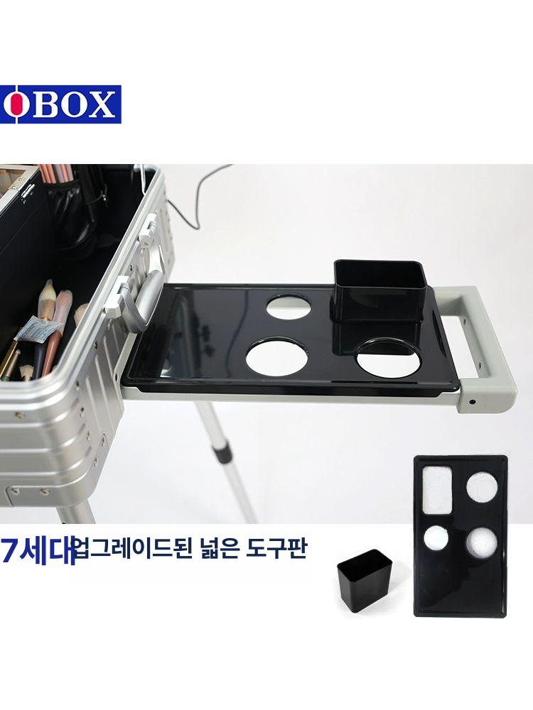 케이스 화장대 캐리어 트롤리 메이크업캐리어 경대 조명 이동식 - 상세 이미지 5