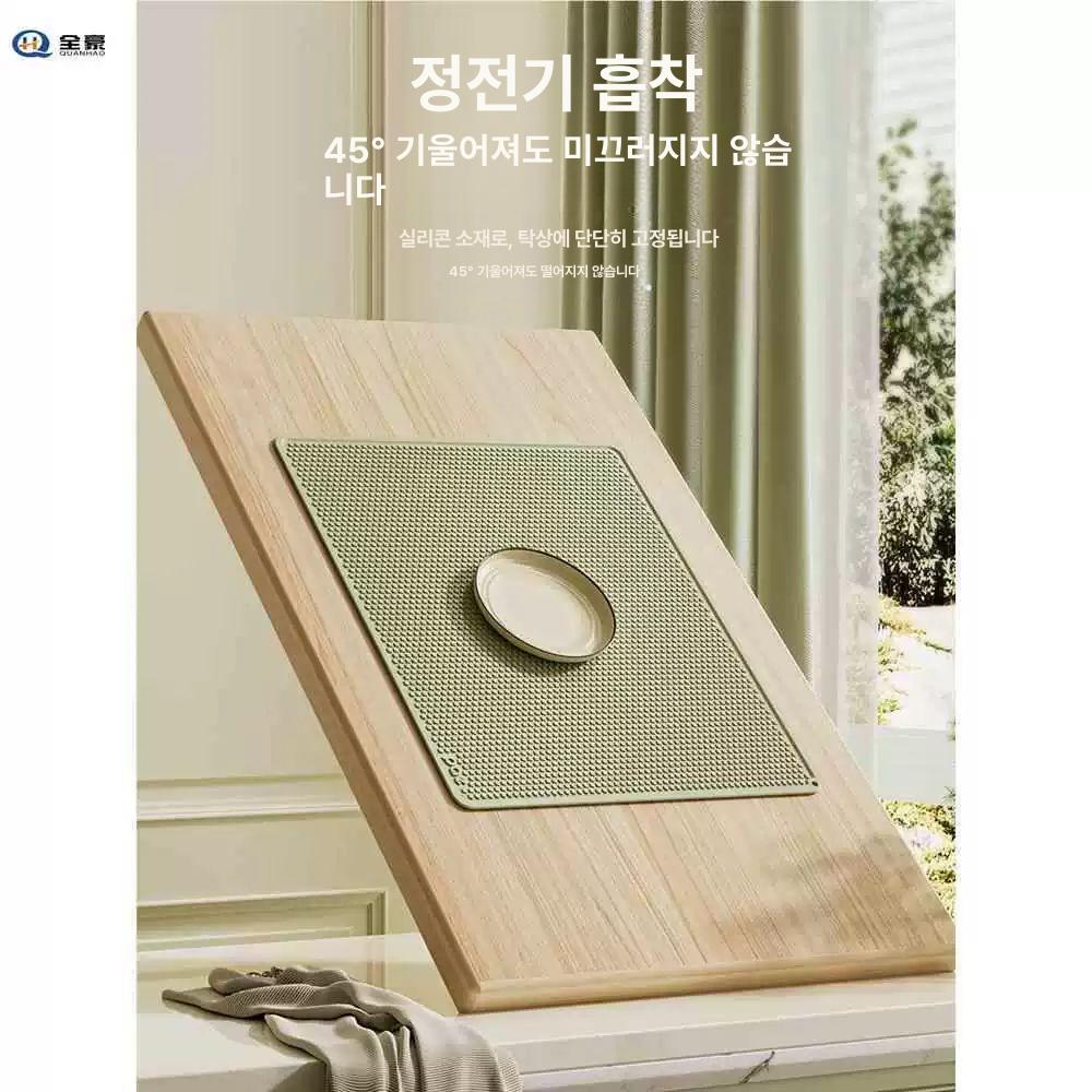 대형 주방 식당매트 냄비받침 미끄럼방지 실리콘 패드 내열 매트 - 상세 이미지 4